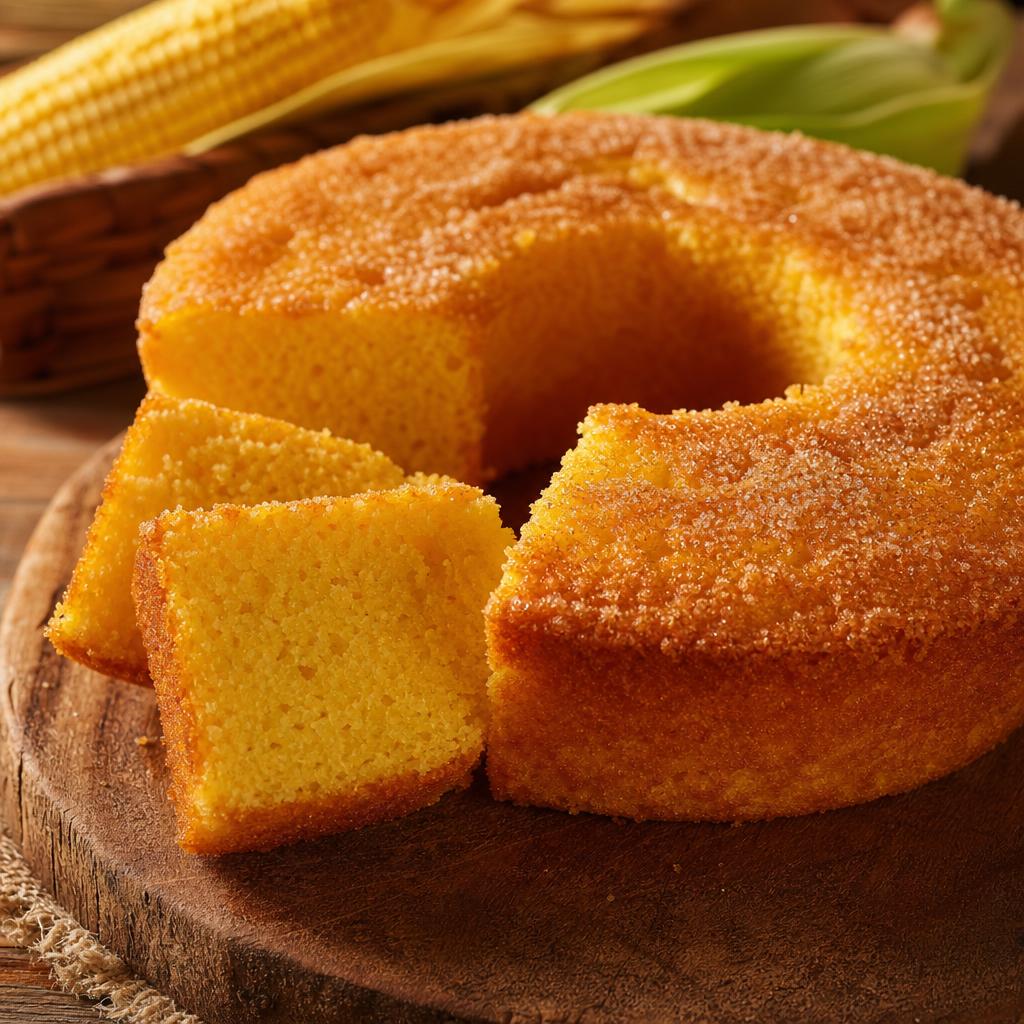 Bolo de Milho de Lata no Liquidificador